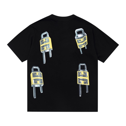 Givenchy classic 4G full print cartoon lock casual short -sleeved T -shirt
