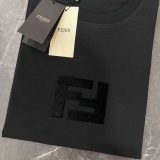 Fendi chest toothbrush embroidered short sleeves