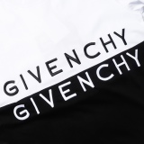 Givenchy front and rear large wide position three -dimensional logo embroidery