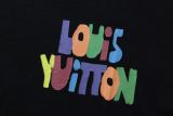 Louis Vuitton 20SS spring and summer graffiti printed short -sleeved T -shirt