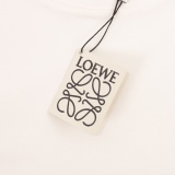 LOEEWE toothbrush embroidery logo couple short -sleeved T -shirt