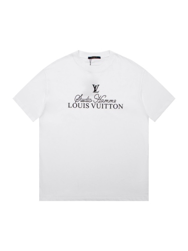 Louis vuitton 23ss logo print T -shirt short sleeves