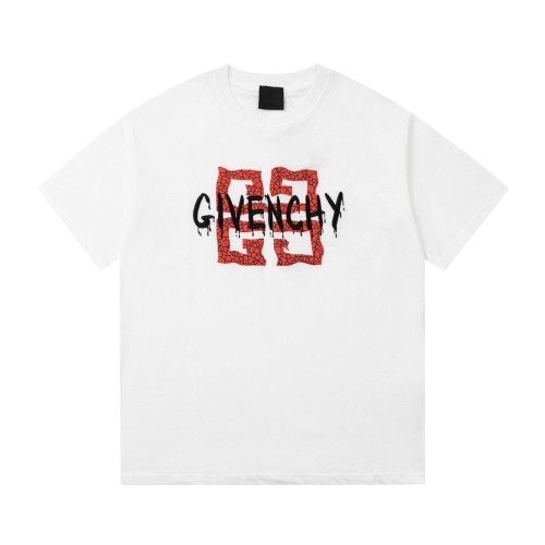 Givenchy 2023 recommends foam printing casual short -sleeved T -shirt