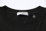 CHANEL 2023 Breal letter printing pattern T -shirt