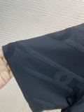 Fendi 2023 Summer custom towel texture good round neck short -sleeved T -shirt couple model