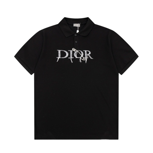 Dior 23SS 苏 d 2 logo fancy embroidery POLO