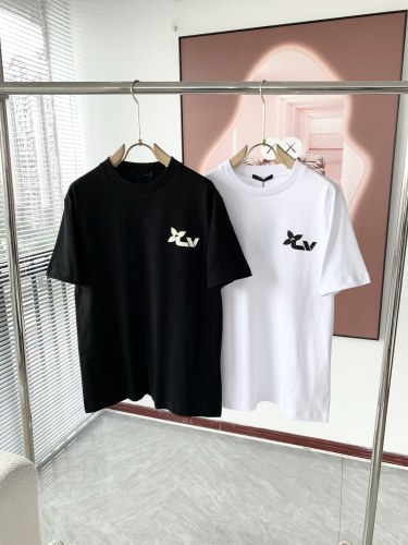 Louis Vuitton 2023 spring and summer couple short -sleeved T -shirt