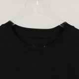 Givenchy round neck embroidery short -sleeved T -shirt