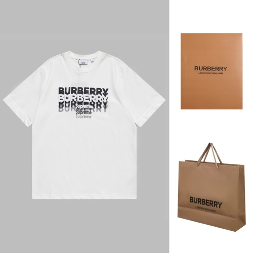 Burberry 2023 Spring / Summer designer will brand iconic vintage gradient letter letters short sleeves