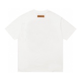 Louis Vuitton limited show parts print short -sleeved T -shirt