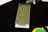 Gucci traffic block printing short -sleeved T -shirt