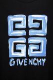 Givenchy Painted Letter Short Sleeve 2023SS 4G Painted Graffiti Alphabet Print Short Sleeve T -shirt