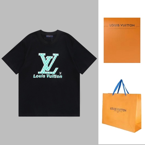 Louis Vuitton Show Limit 23SS Laohua Labels Logo Labeling Printing Round Neck Short Sleeve