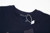 Louis Vuitton Show Limited Violent Bear Pattern Print Short -sleeved T -shirt