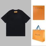 Louis Vuitton Show Limited 23SS Mallax Lleum Freshy Embroidery LOGO logo round neck short sleeves