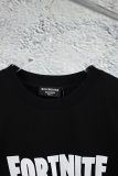 Balenciaga 23ss Fortnite Fortress Night joint short -sleeved T -shirt