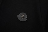 Moncler logo Black Samurai League can like chest hardware black labels lapel POLO shirt short sleeves