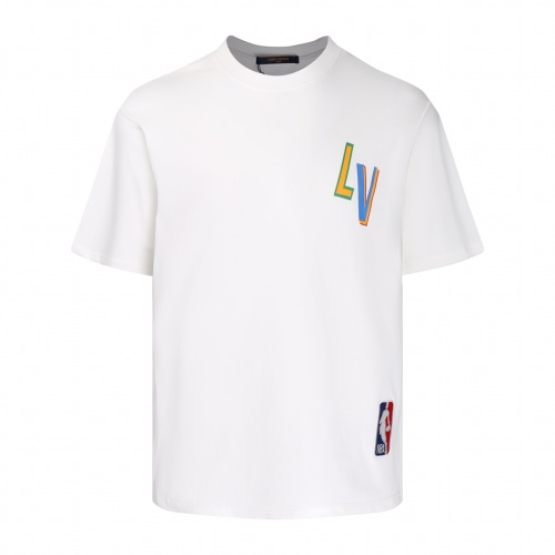 Louis Vuitton NBA jointly printed short -sleeved T -shirt