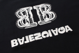 Balenciaga 23SS dual B logo embroidery short sleeves