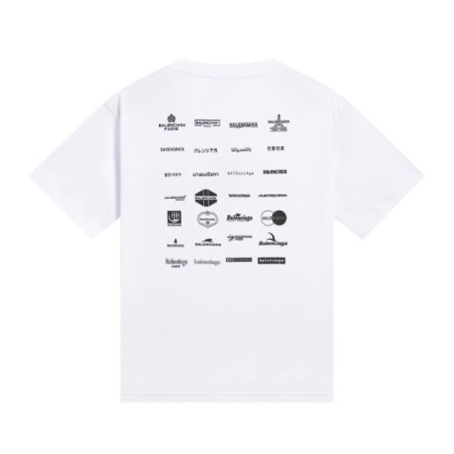 Balenciaga 23 The letter environmental printed short -sleeved T -shirt