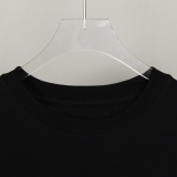 Givenchy 2023GVC printing letter round neck short -sleeved T -shirt