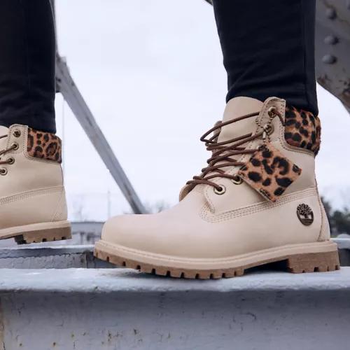 Women's Safari Cheetah 6-Inch Waterproof Boots