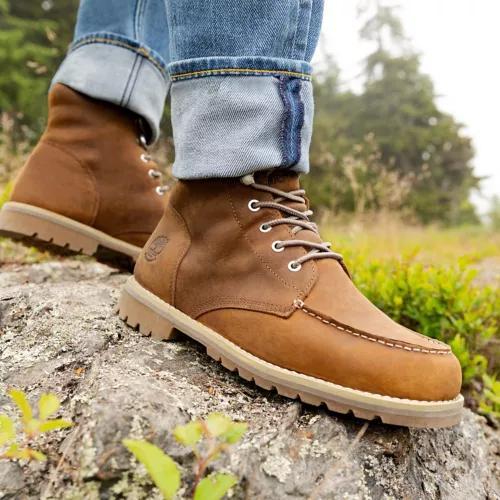 Men's Redwood Falls Waterproof Moc-Toe Boots
