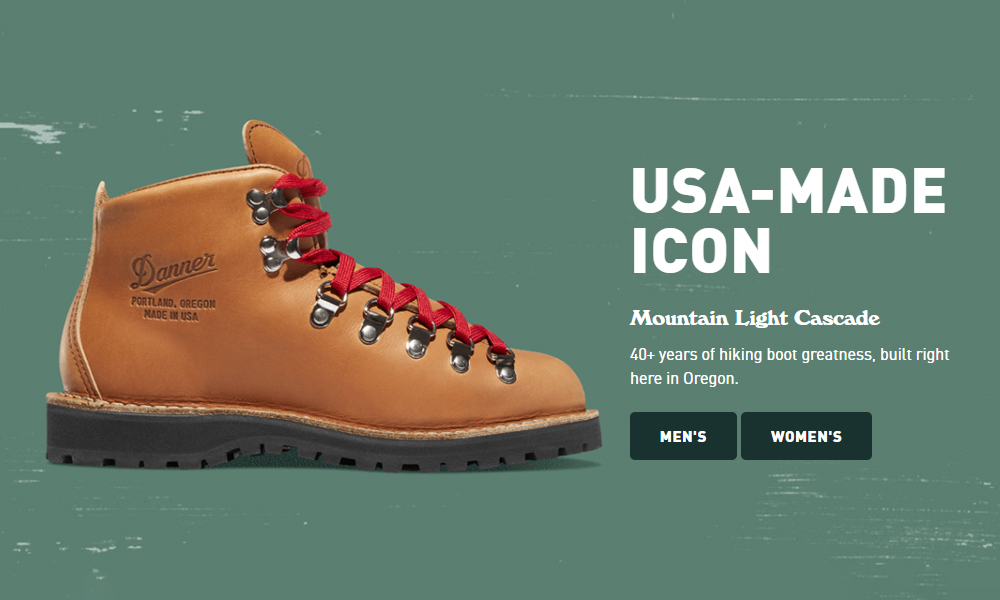 danner boots website