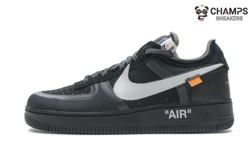 Ljr Nike Air Force 1 Low Off-White Black White AO4606-001