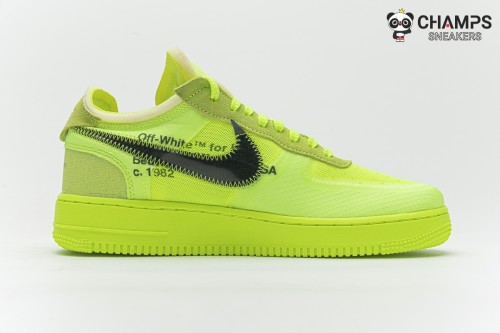 Pk God Nike Air Force 1 Low Off-White Volt AO4606-700