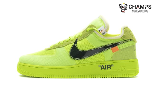 Ljr Nike Air Force 1 Low Off-White Volt AO4606-700