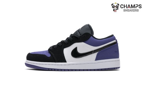 Pk God Air Jordan 1 Low Court Purple 553558-125
