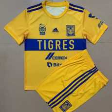 2022/23 Tigres UANL Home Fans Kids Soccer jersey