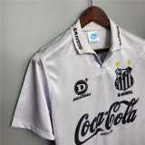 1993 Santos FC Home Retro Soccer jersey