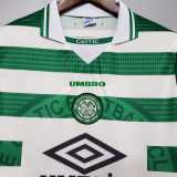 1998/99 Celtic Home Retro Soccer jersey