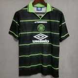 1998 Celtic Away Retro Soccer jersey