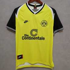 1995/96 Dortmund Home Retro Soccer jersey