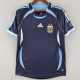 2006 Argentina Away Retro Soccer jersey