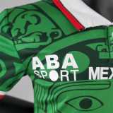1998 Mexico Home Retro Kids Soccer jersey