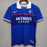 1997/99 Rangers Home Retro Soccer jersey