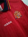 1994 Spain Home Retro Soccer jersey