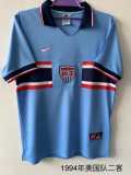 1994 United States 3RD Retro Soccer jersey