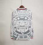 1998 Mexico Away Retro Long Sleeve Soccer jersey