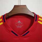 2010 Spain Home Retro Soccer jersey