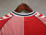 1986 Denmark Home Retro Soccer jersey