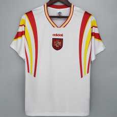 1996 Spain Away Retro Soccer jersey