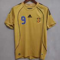 2008 Spain Away Retro Soccer jersey