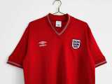 1986/87 England Away Retro Soccer jersey