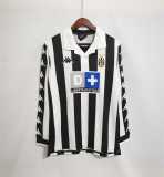 1999/00 JUV Home Retro Long Sleeve Soccer jersey