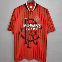 1994/95 Rangers Away Retro Soccer jersey